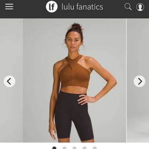 Lululemon nulu wrap front longline 10